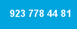 923 778 44 81